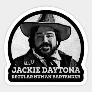 Jakcie Daytona BW Sticker